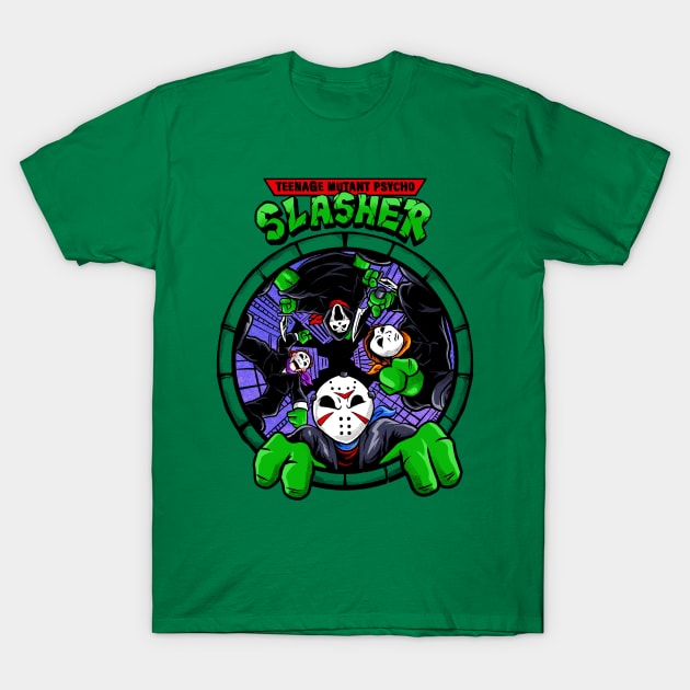 four slashers T-Shirt by spoilerinc